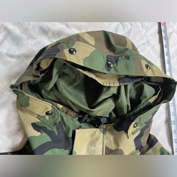 Men's Camouflage Military Field Jacket - Picture 4 of 11